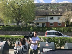 Backstage La lettera cortometraggio